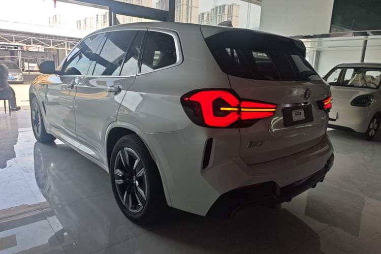 Used BMW iX3 2022 Updated Leading Version Rear Left 45 Deg
