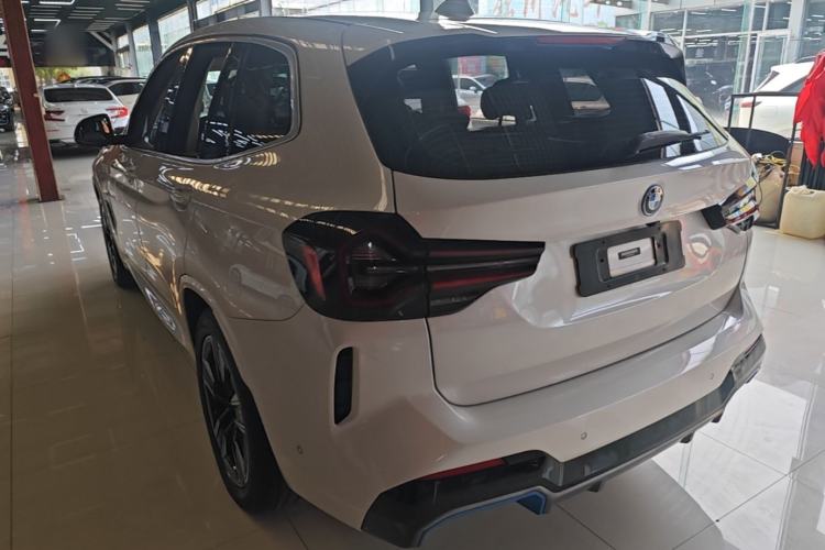 Used BMW iX3 2022 Leading Model Rear Left 45 Deg
