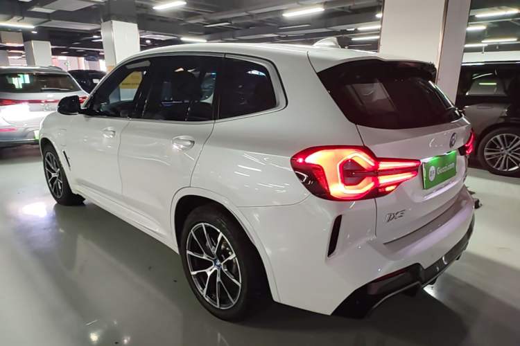 Used BMW iX3 2022 Updated Leading Version Rear Left 45 Deg