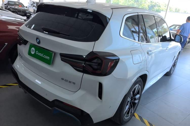 Used BMW iX3 2022 Leading Model Rear Right 45 Deg