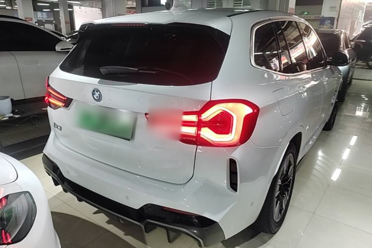 Used BMW iX3 2022 Leading Model Rear Right 45 Deg