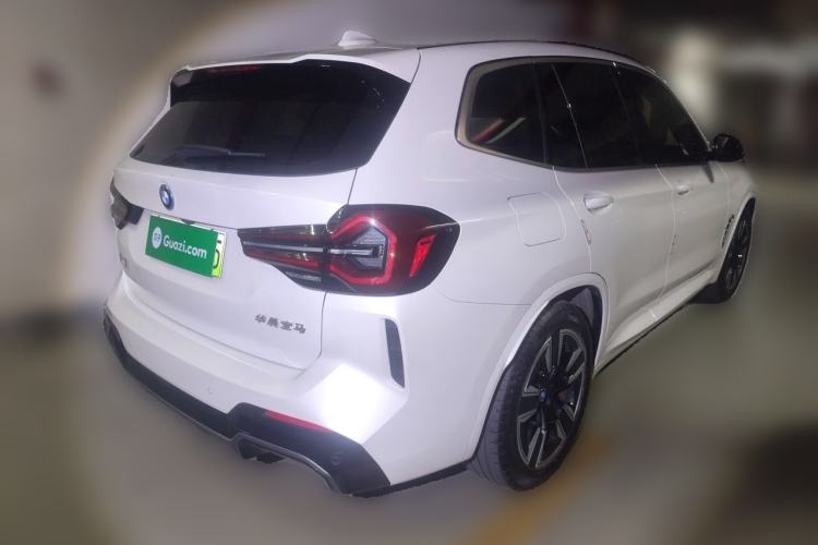 Used BMW iX3 2022 Updated Leading Version Rear Right 45 Deg