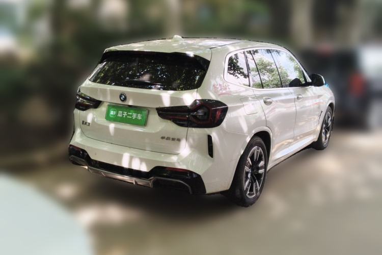 Used BMW iX3 2022 Leading Model Rear Right 45 Deg