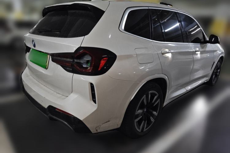Used BMW iX3 2022 Updated Leading Version Rear Right 45 Deg