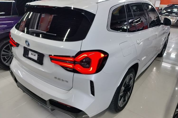 Used BMW iX3 2022 Leading Model Rear Right 45 Deg