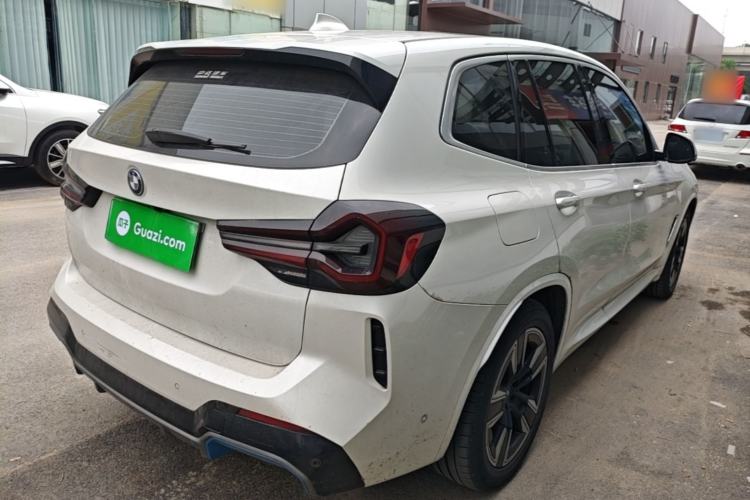 Used BMW iX3 2022 Leading Model Rear Right 45 Deg