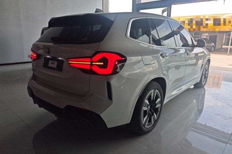 Used BMW iX3 2022 Updated Leading Version Rear Right 45 Deg