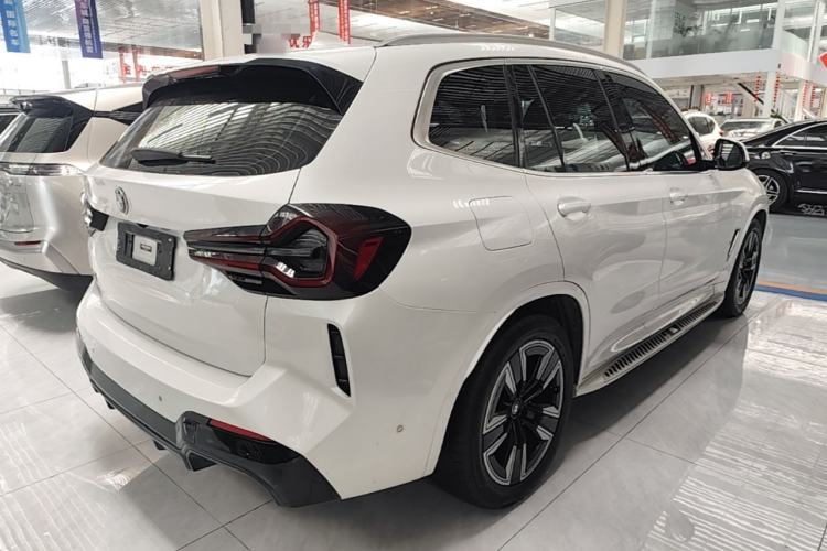 Used BMW iX3 2022 Leading Model Rear Right 45 Deg