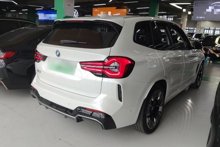 Used BMW iX3 2022 Updated Leading Type Rear Right 45 Deg