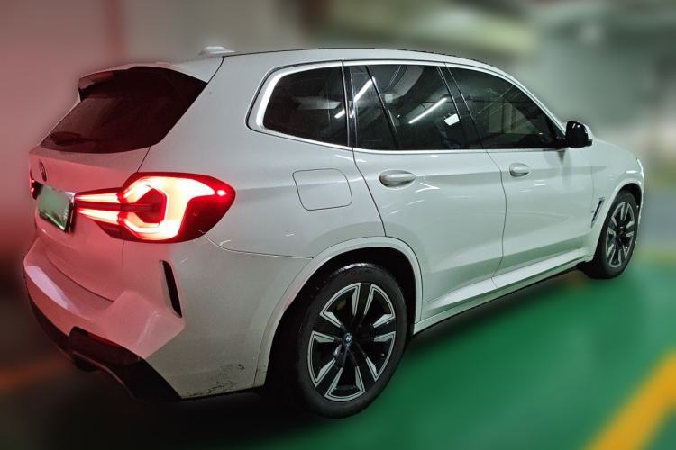 Used BMW iX3 2022 Leading Model Rear Right 45 Deg