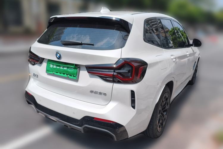 Used BMW iX3 2022 Updated Leading Version Rear Right 45 Deg