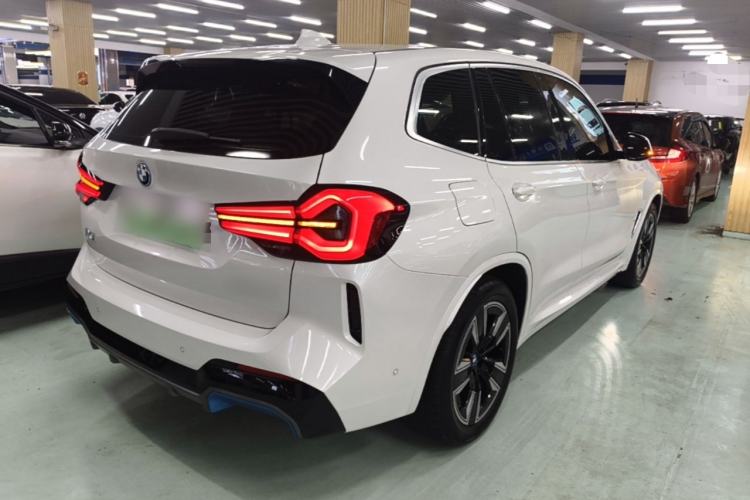 Used BMW iX3 2022 Leading Model Rear Right 45 Deg