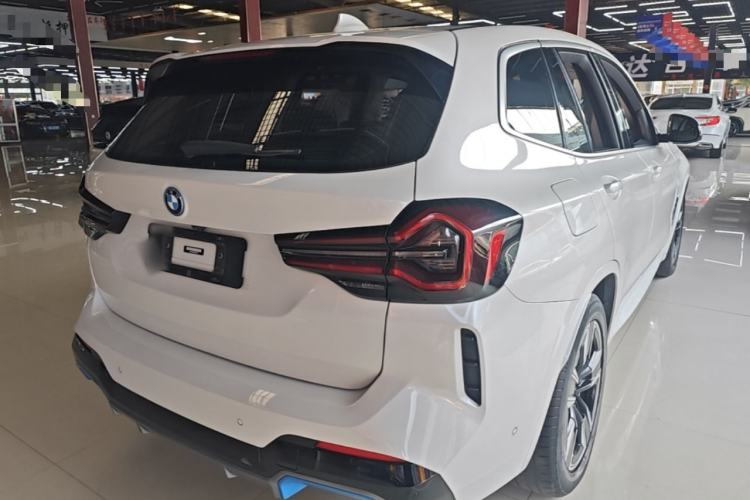 Used BMW iX3 2022 Leading Model Rear Right 45 Deg