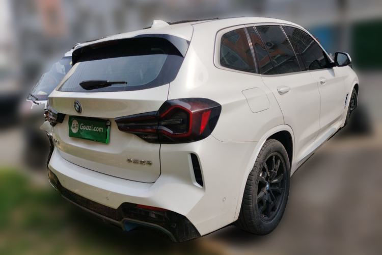 Used BMW iX3 2022 Leading Model Rear Right 45 Deg