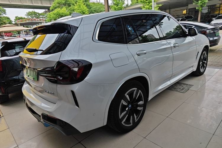 Used BMW iX3 2022 Leading Model Rear Right 45 Deg