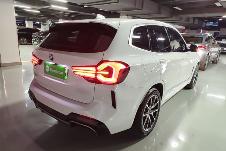 Used BMW iX3 2022 Updated Leading Version Rear Right 45 Deg
