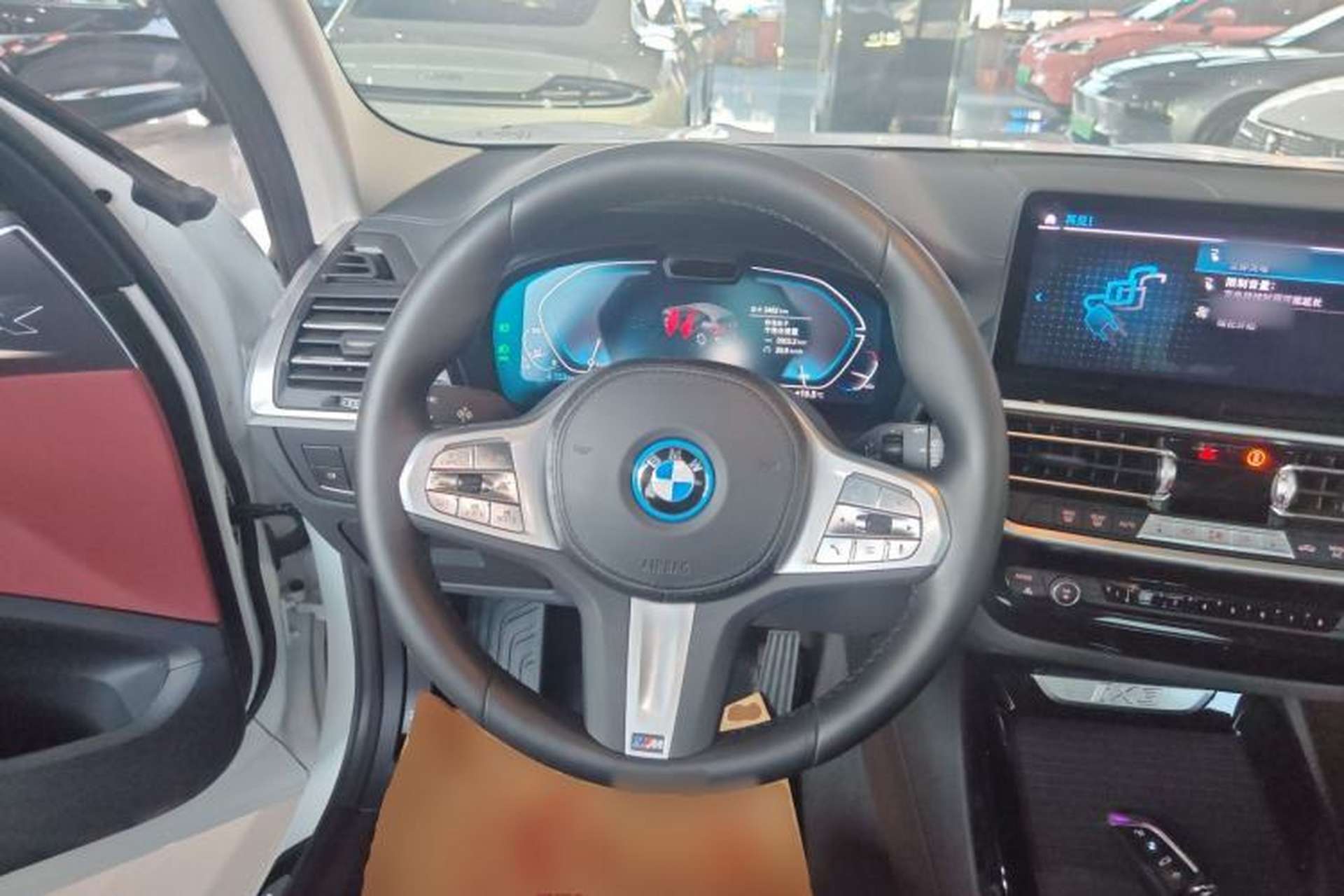 Used BMW iX3 2022 Updated Leading Version Steering Wheel