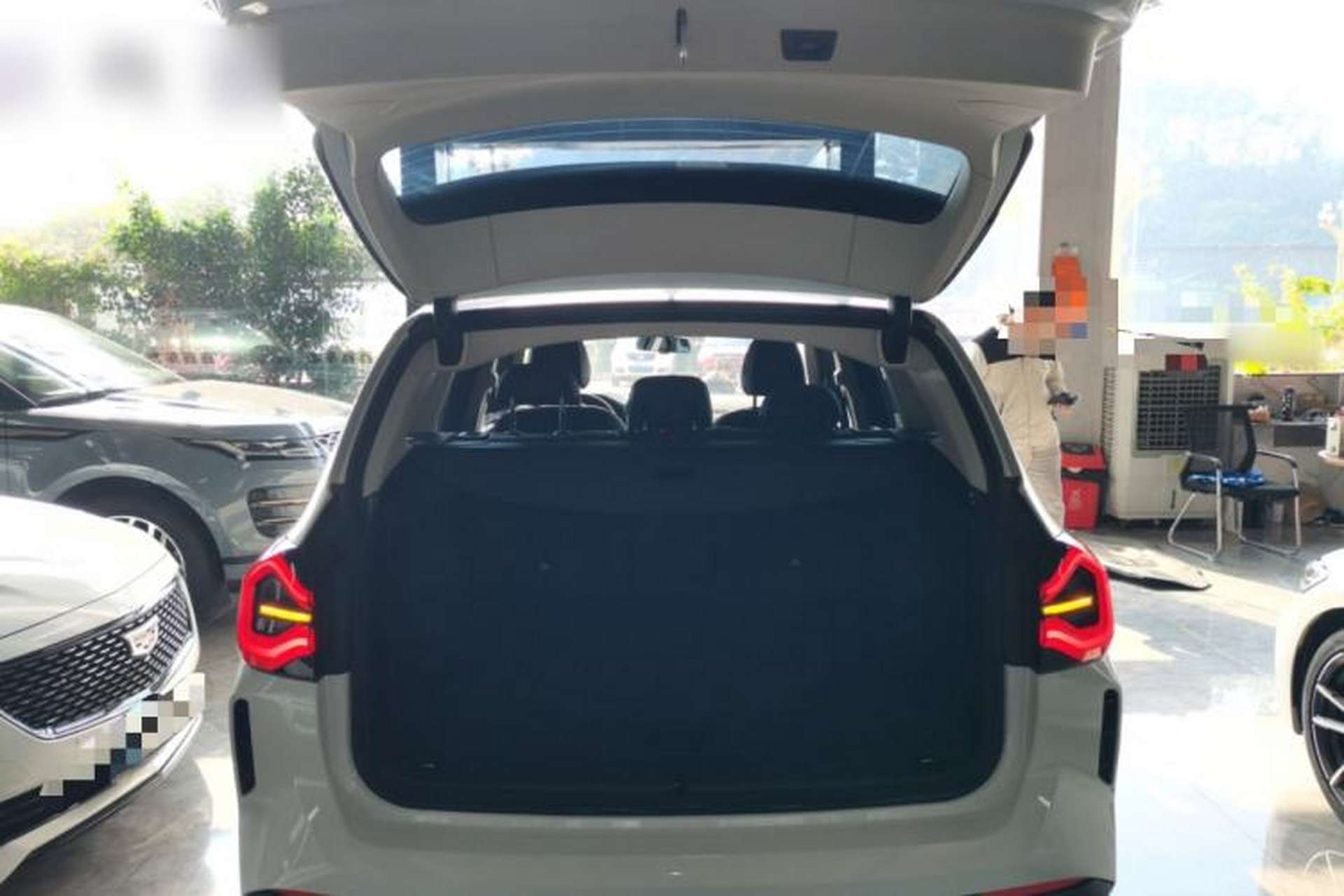 Used BMW iX3 2022 Updated Leading Version Trunk