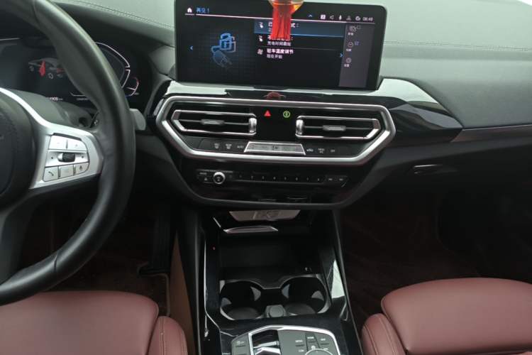 Used BMW iX3 2023 Leading Model Audio And AC Panel