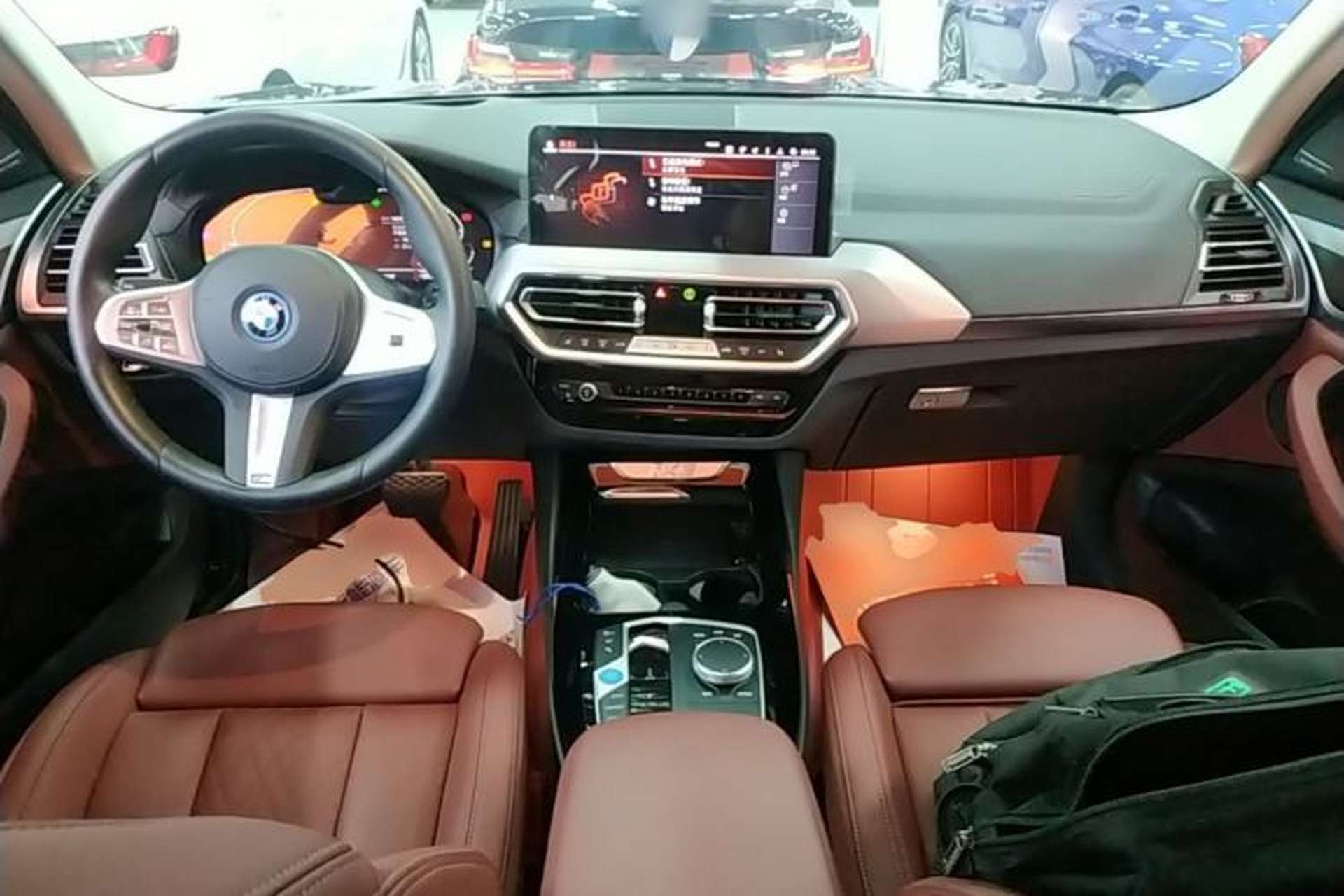 Used BMW iX3 2023 Leading Type Center Console