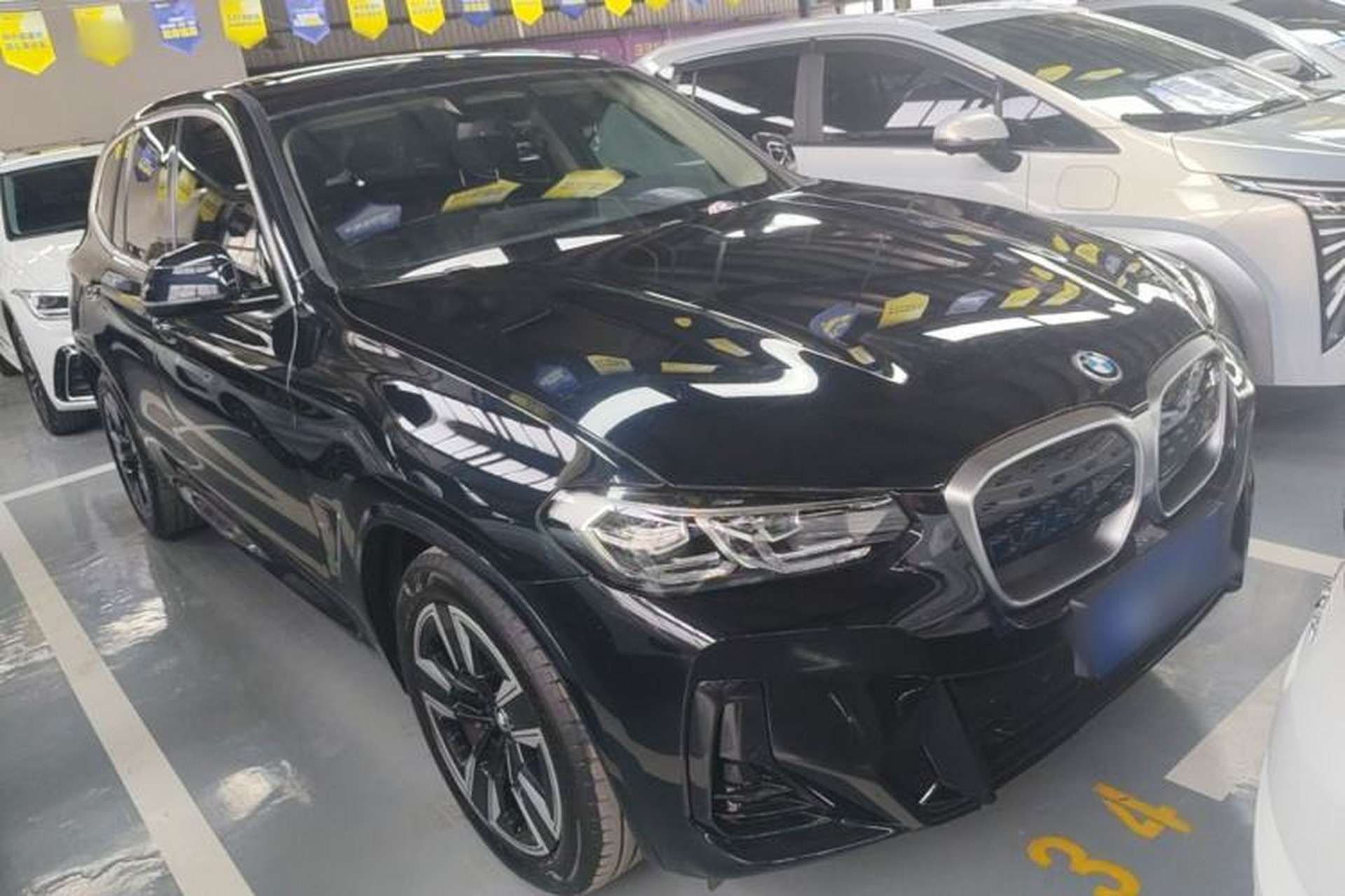 Used BMW iX3 2023 Leading Model Front Right 45 Deg