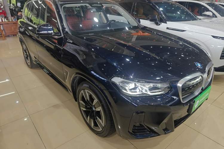Used BMW iX3 2023 Leading Model Front Right 45 Deg