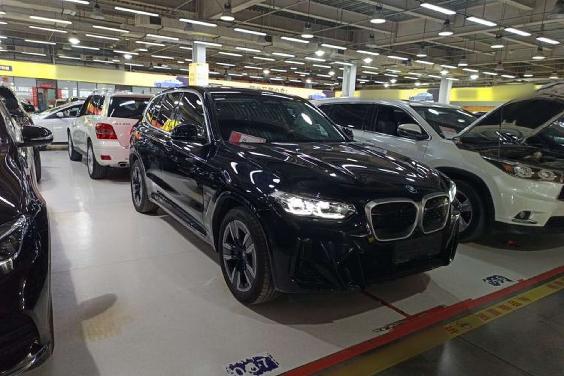 Used BMW iX3 2023 Leading Model Front Right 45 Deg