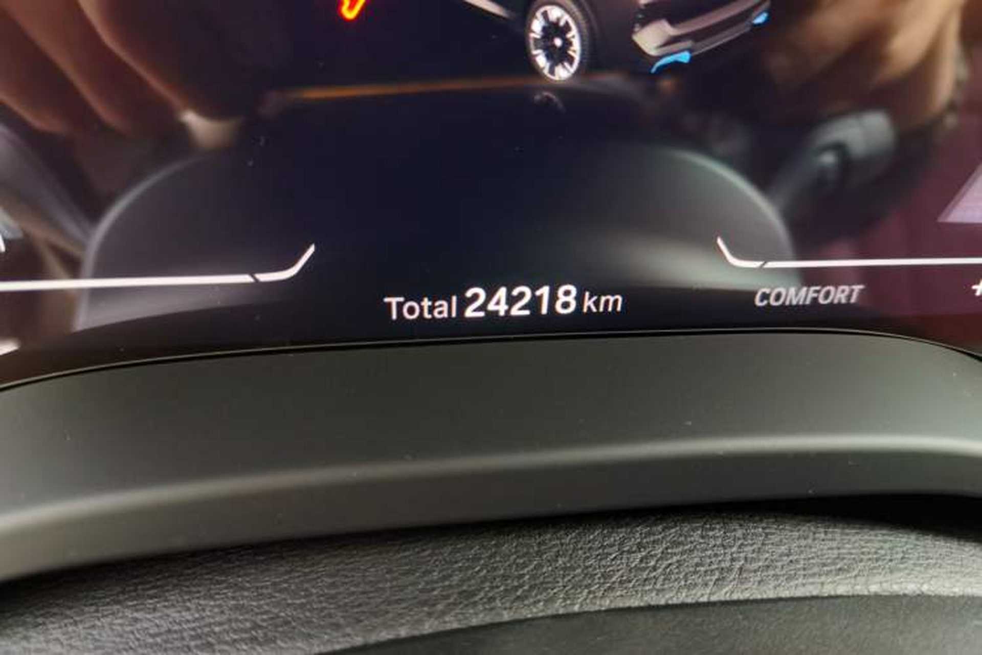 Used BMW iX3 2023 Leading Type Odometer Close Up