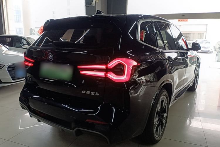 Used BMW iX3 2023 Leading Model Rear Right 45 Deg