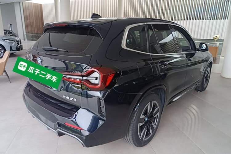 Used BMW iX3 2023 Leading Model Rear Right 45 Deg