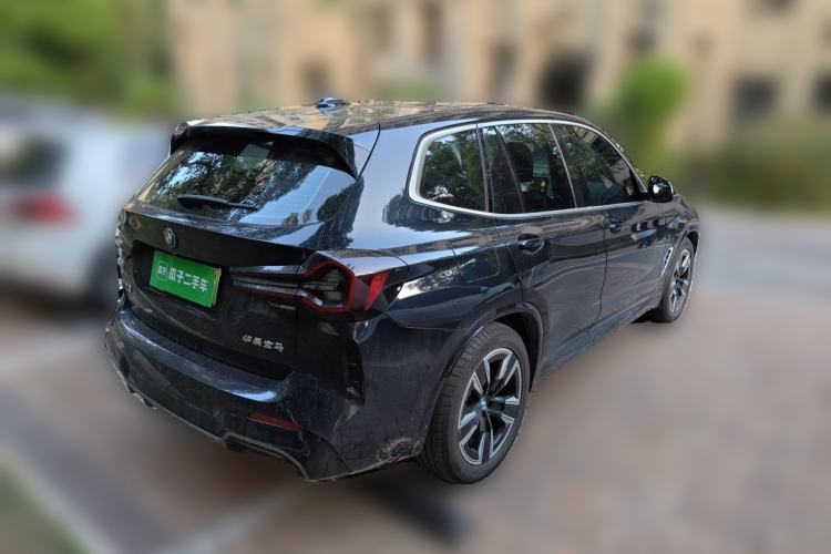 Used BMW iX3 2023 Leading Model Rear Right 45 Deg