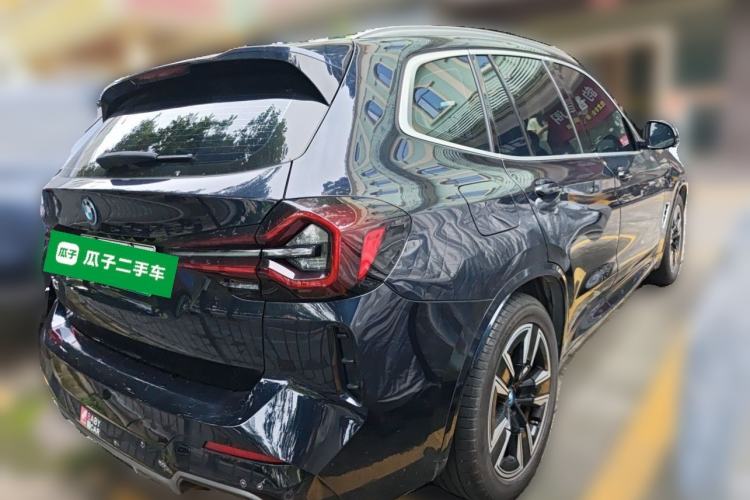 Used BMW iX3 2023 Leading Model Rear Right 45 Deg