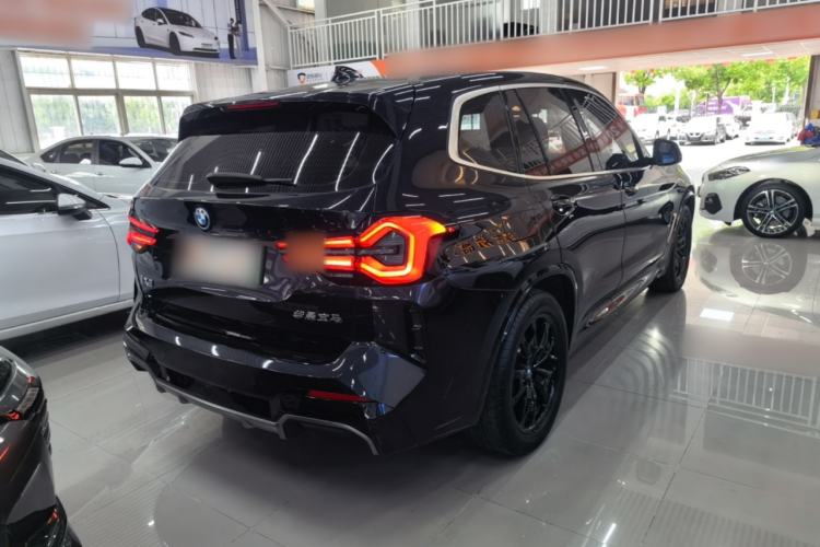 Used BMW iX3 2023 Leading Model Rear Right 45 Deg