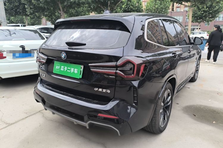 Used BMW iX3 2023 Leading Model Rear Right 45 Deg