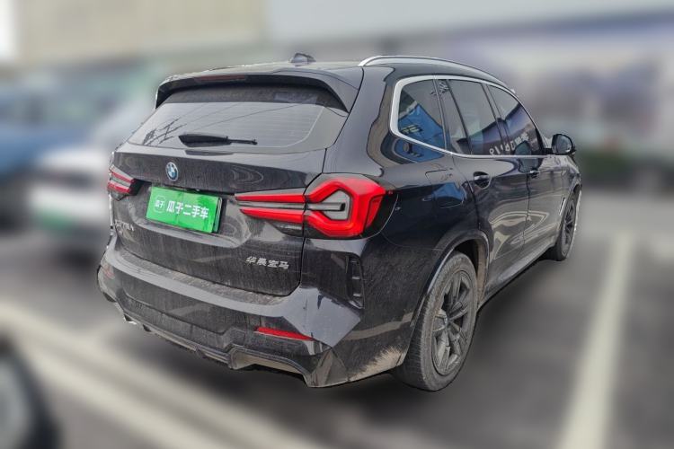 Used BMW iX3 2023 Leading Model Rear Right 45 Deg