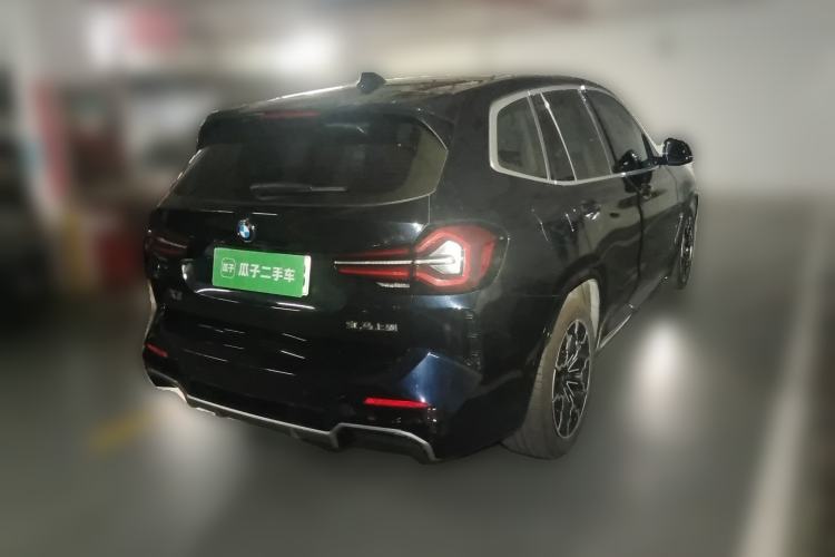 Used BMW iX3 2023 Leading Model Rear Right 45 Deg