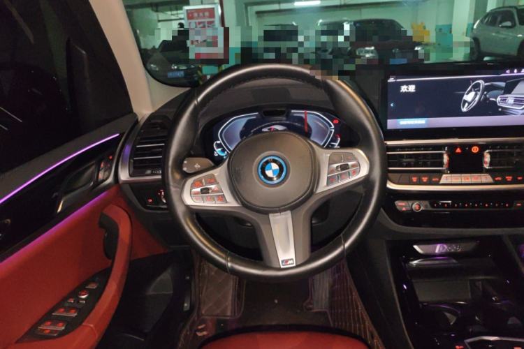 Used BMW iX3 2023 Leading Model Steering Wheel