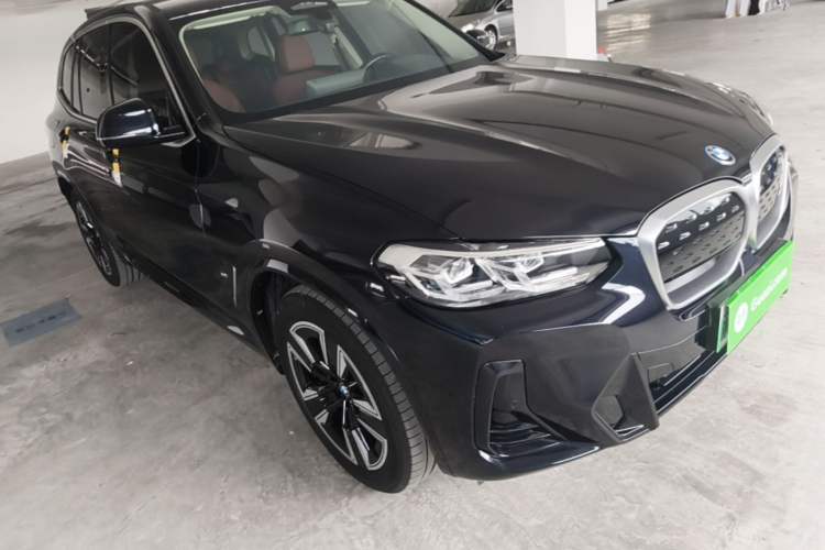 Used BMW iX3 2023 Leading Model Front Right 45 Deg