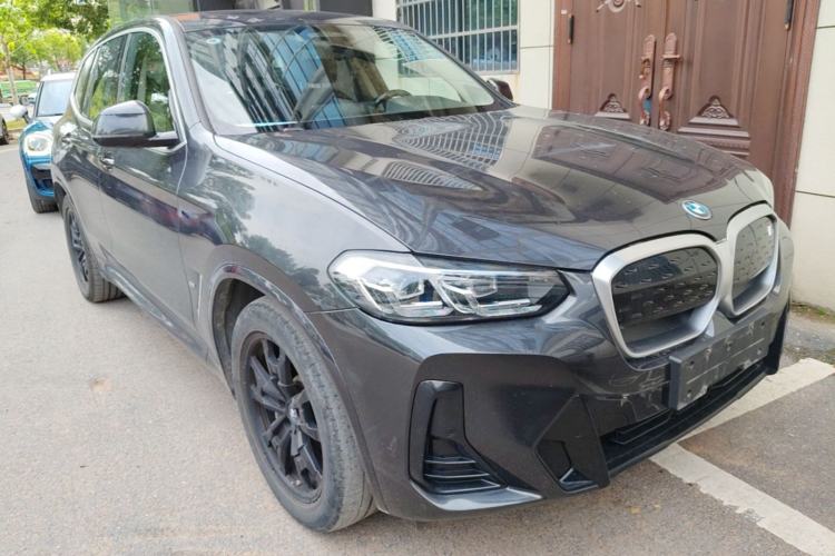 Used BMW iX3 2023 Leading Model Front Right 45 Deg