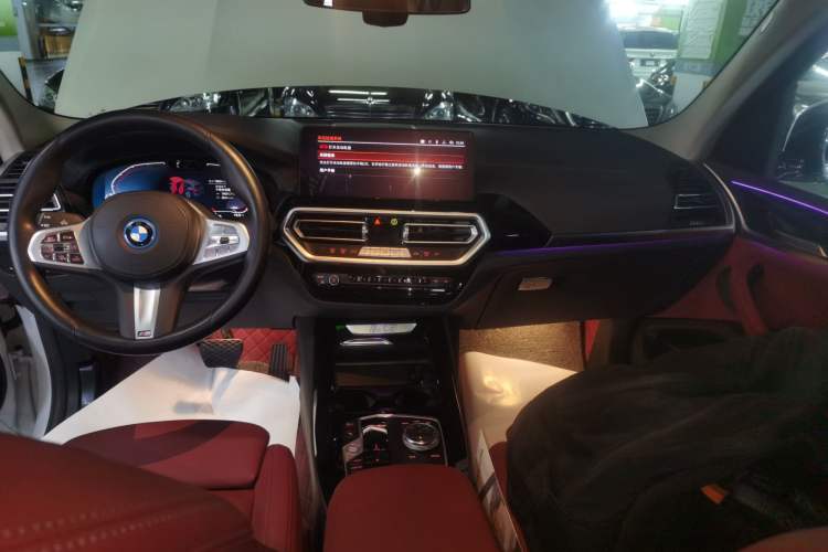 Used BMW iX3 2023 Leading Model Audio And AC Panel