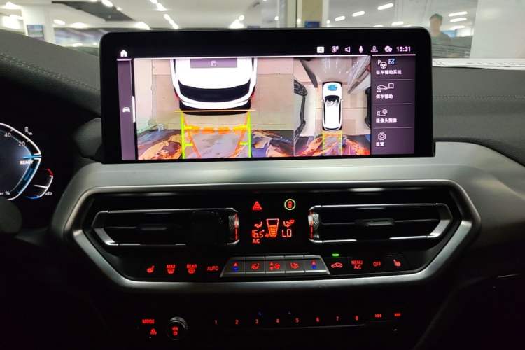 Used BMW iX3 2023 Leading Type Audio And AC Panel