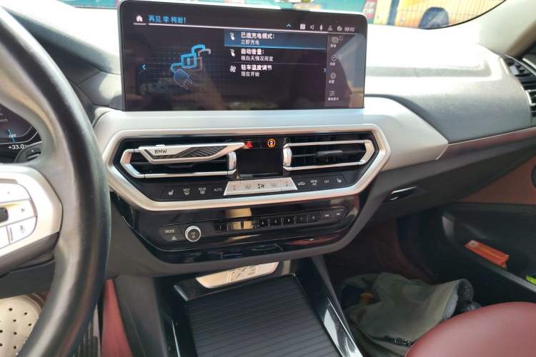 Used BMW iX3 2023 Leading Type Audio And AC Panel