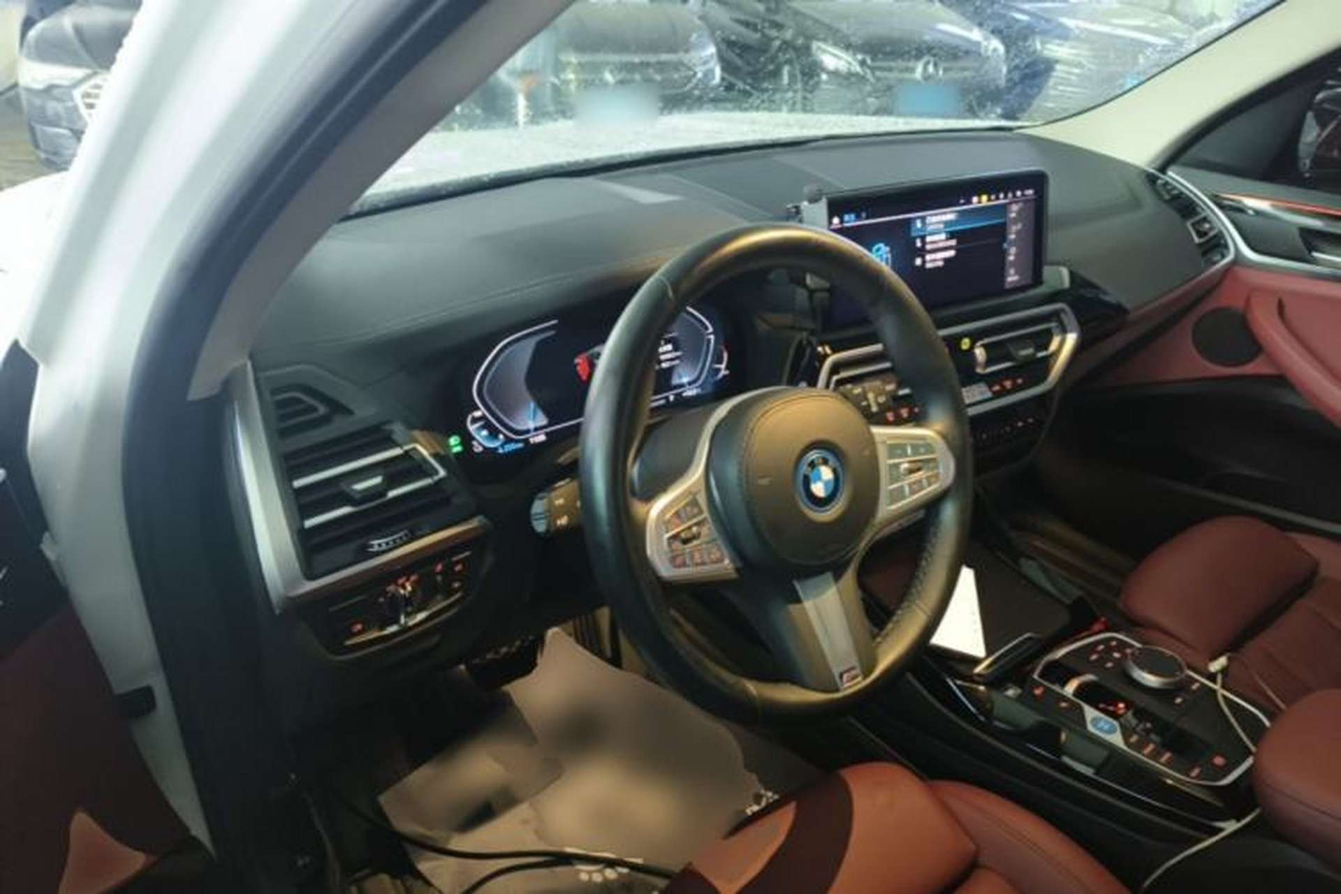 Used BMW iX3 2023 Leading Model Center Console