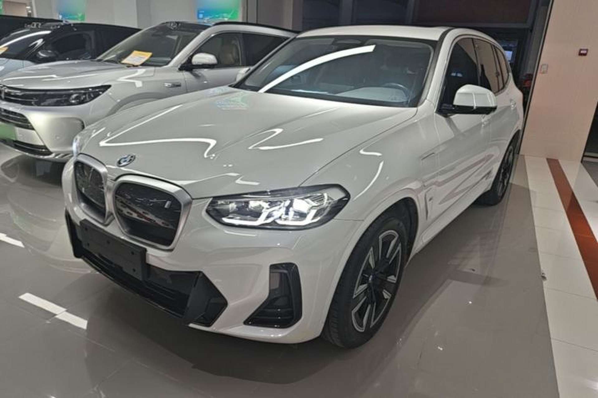 Used BMW iX3 2023 Leading Model Front Left 45 Deg