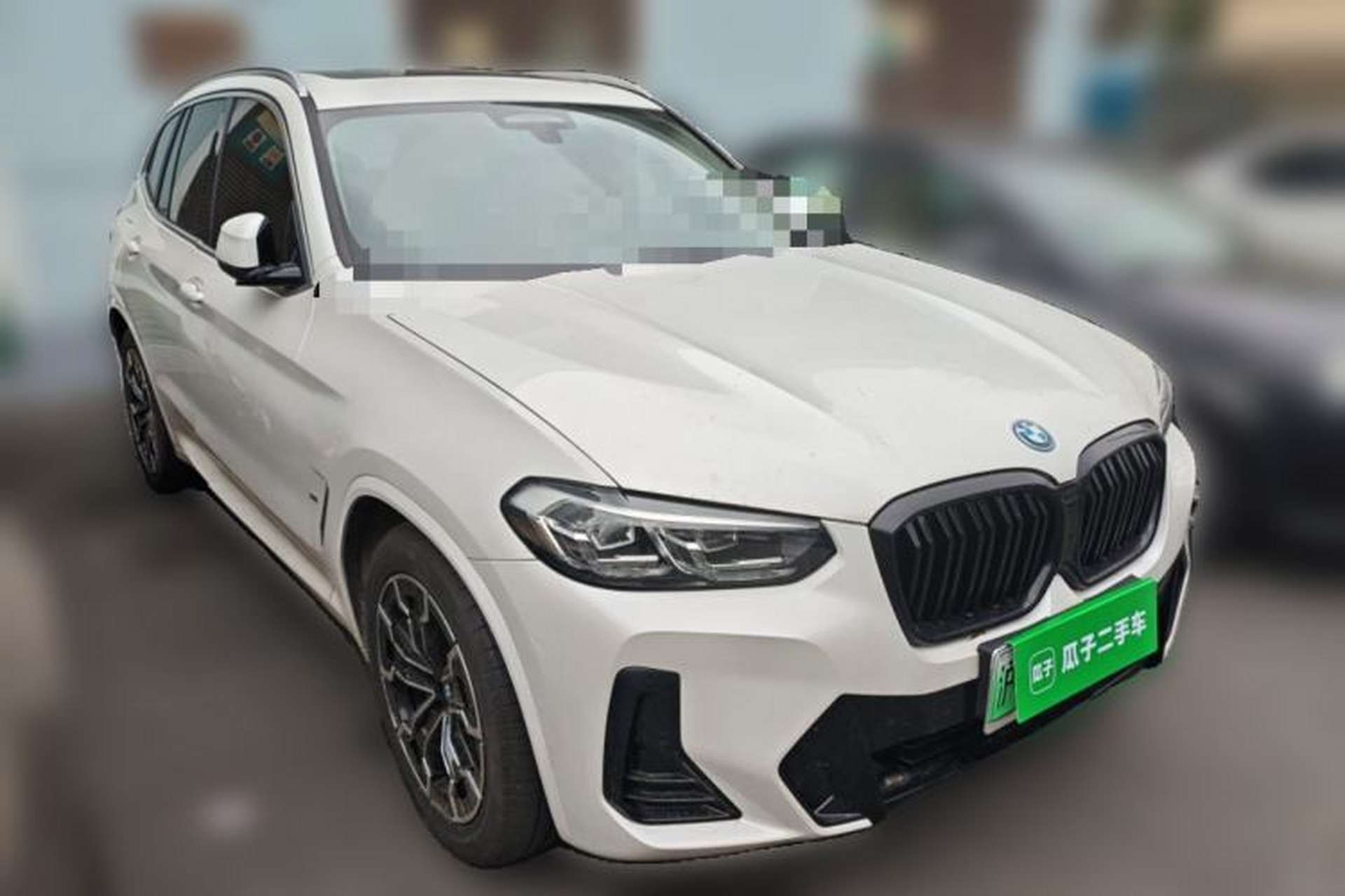 Used BMW iX3 2023 Leading Model Front Right 45 Deg