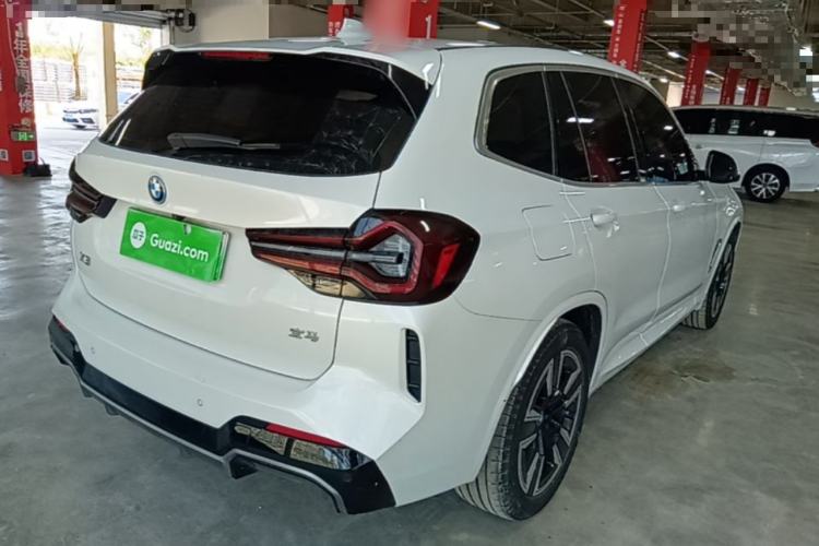 Used BMW iX3 2023 Leading Model Rear Right 45 Deg