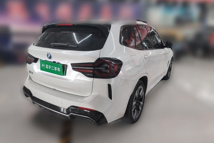Used BMW iX3 2023 Leading Model Rear Right 45 Deg