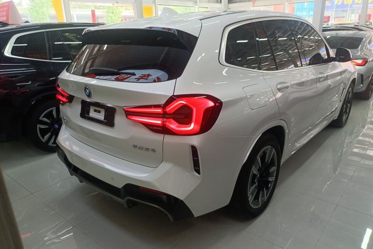 Used BMW iX3 2023 Leading Model Rear Right 45 Deg