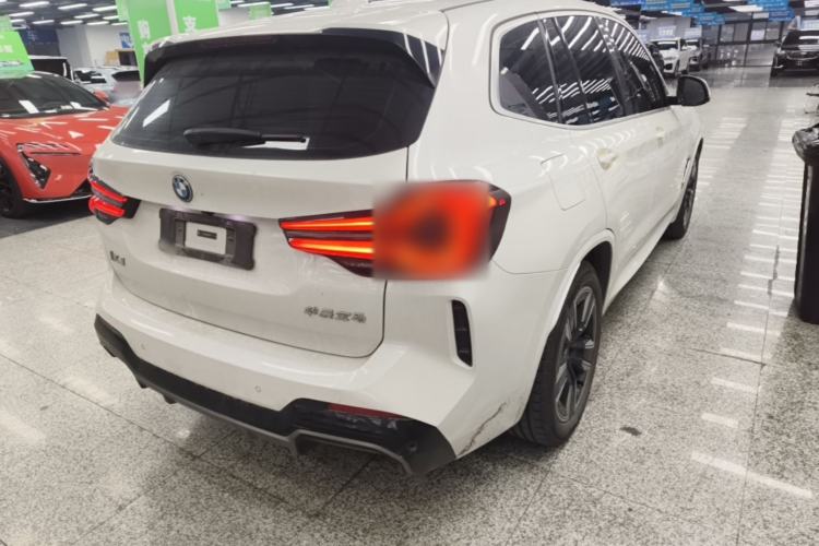 Used BMW iX3 2023 Leading Model Rear Right 45 Deg