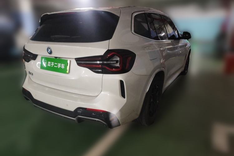 Used BMW iX3 2023 Leading Model Rear Right 45 Deg